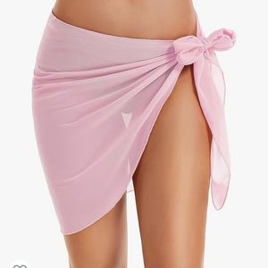Set of two pink sarongs